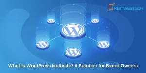 Dashboard of WordPress Multisite showcasing multiple websites under a single installation.