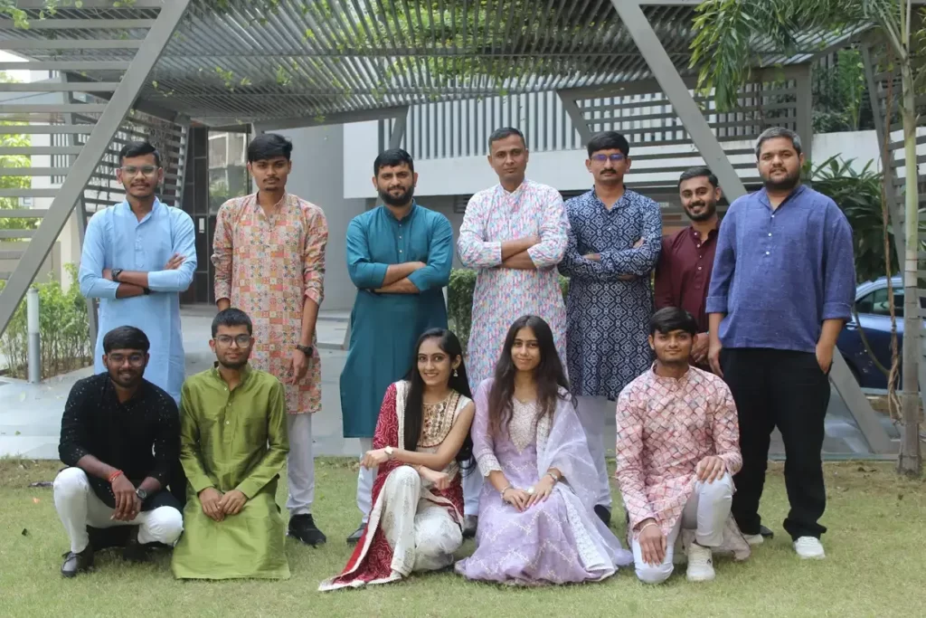 Orbitwebtech team on diwali celebration